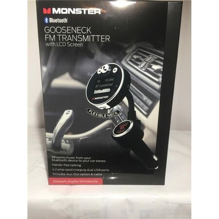 Xtreme Xtreme WFM91003BK Gooseneck FM Transmitter with LCD Screen WFM91003BK